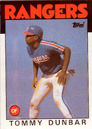 1986 Topps Baseball Cards      559     Tommy Dunbar